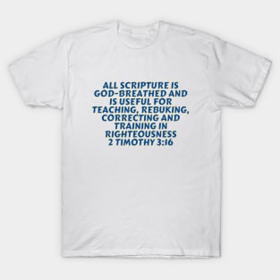 Bible Verse 2 Timothy 3:16 T-Shirt